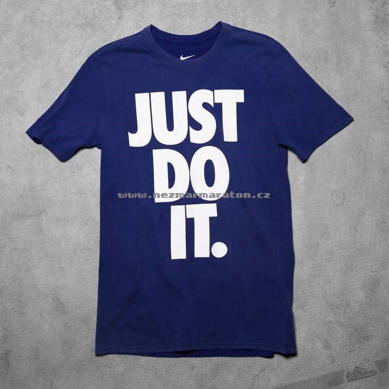 Nike Solstice Just Do It Tee Modrý llbn216e5cgw